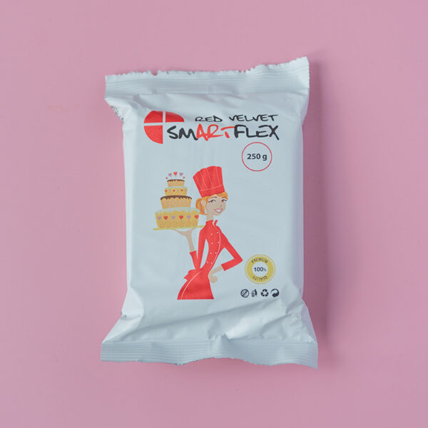 Smartflex fondant rood Karmen Cake More