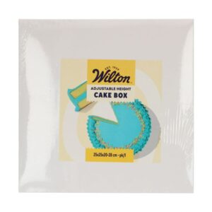 Wilton Taartdoos Verstelbare Hoogte 25x25x20-28 cm